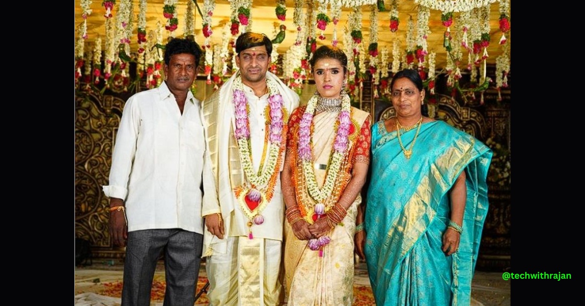 srikanth bolla wedding image